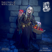 Queen Hilda - Old Witch From Snow White - STL only - Only-Games