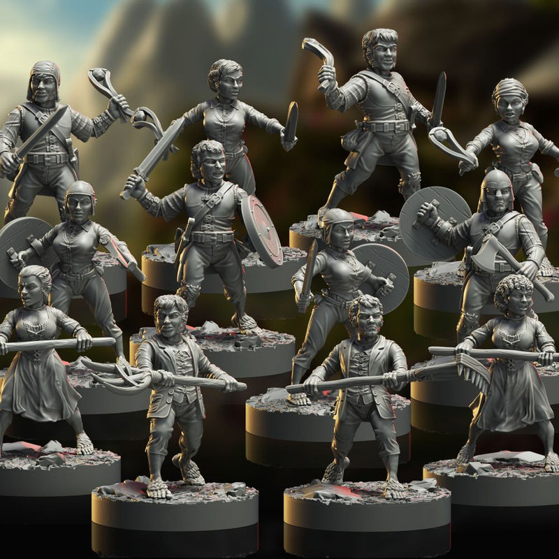 Hobbit Armed peasants