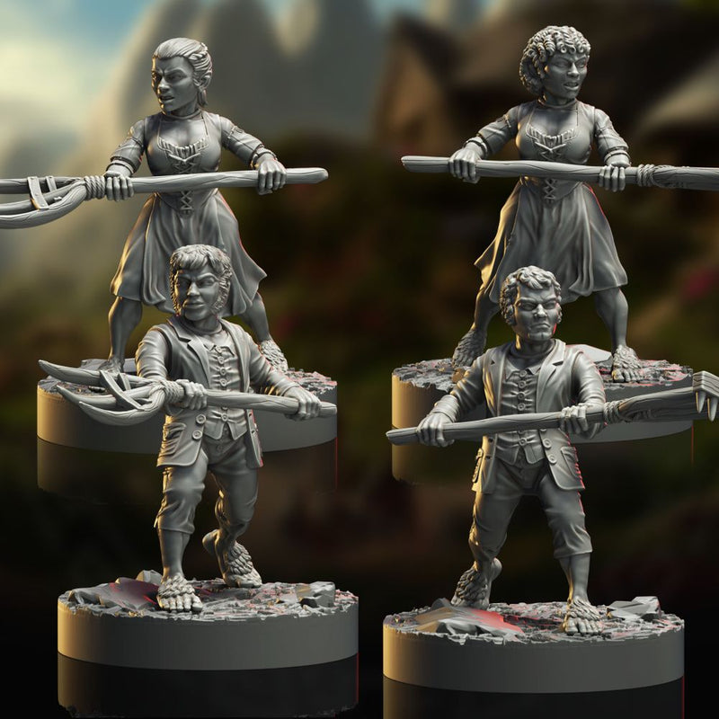 Hobbit Armed peasants