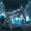 Barbarian Weapon Rack - A-Frame Wooden Stand STL, DnD & Wargaming Accessory
