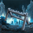 Barbarian Weapon Rack - A-Frame Wooden Stand STL, DnD & Wargaming Accessory