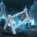 Barbarian Weapon Rack - A-Frame Wooden Stand STL, DnD & Wargaming Accessory