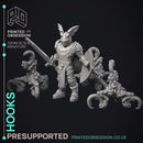 Hooks - Small horrors - 3 Models -  PRESUPPORTED - Illustrated and Stats - 32mm scale