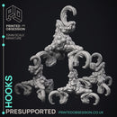 Hooks - Small horrors - 3 Models -  PRESUPPORTED - Illustrated and Stats - 32mm scale