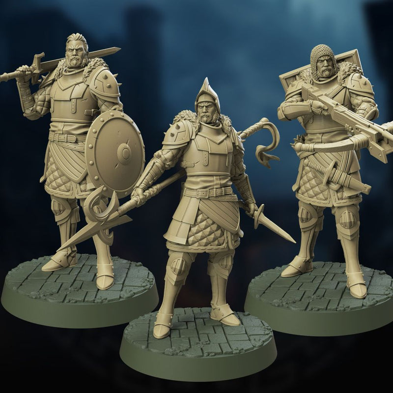 Silver Blades, Human Guards
