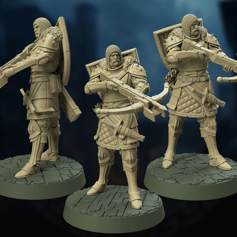 Silver Blades, Human Guards