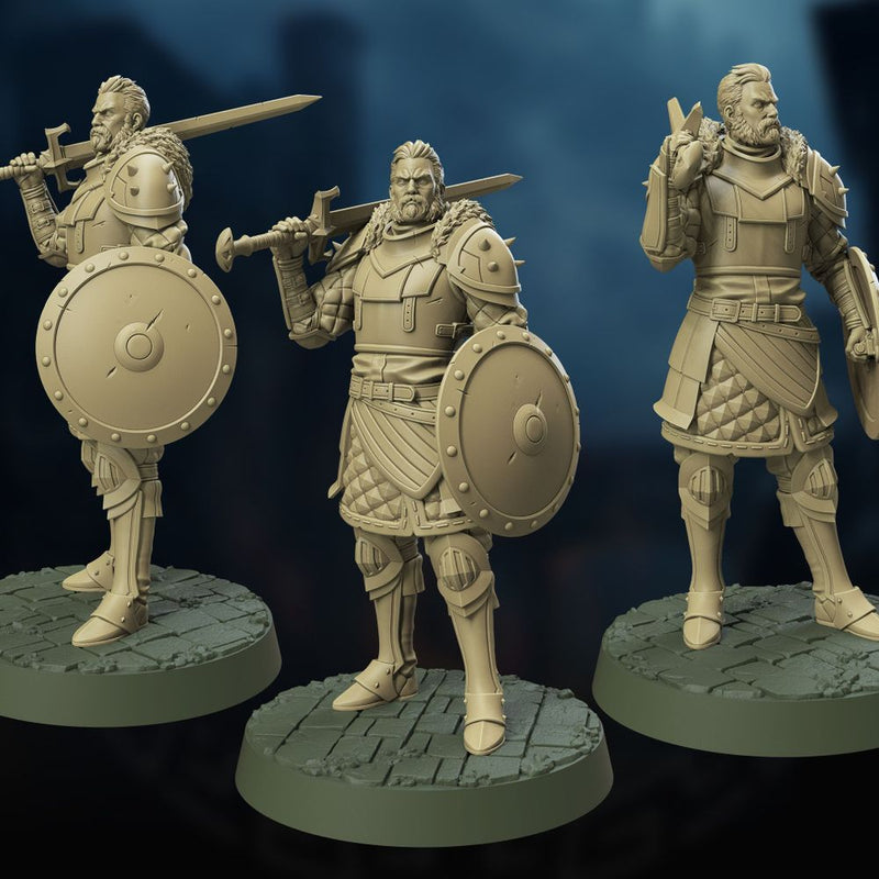 Silver Blades, Human Guards