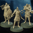Silver Blades, Human Guards
