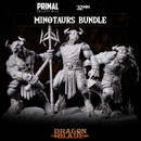 3 miniatures - 32mm - Classic Minotaurs Bundle - DragonBlade - Only-Games