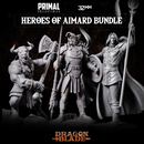 3 miniatures - 32mm - Heroes of Aimard Bundle - DragonBlade - Only-Games