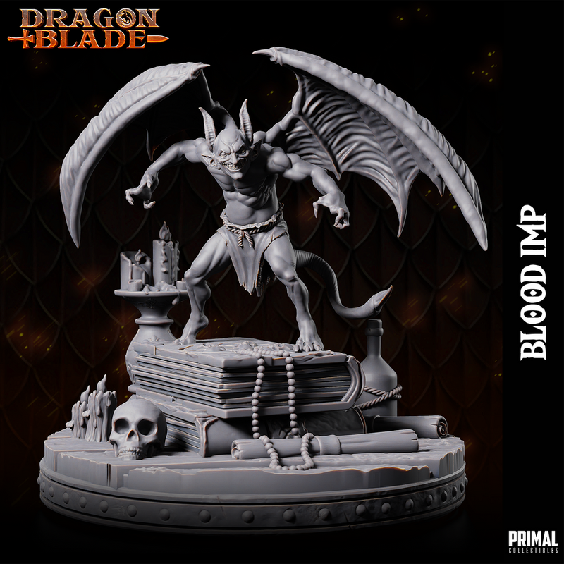 3 miniatures - 32mm - Blood Imps Bundle - DragonBlade - Only-Games