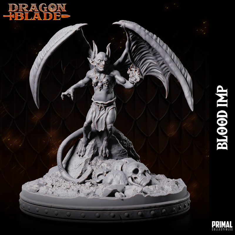 3 miniatures - 32mm - Blood Imps Bundle - DragonBlade - Only-Games