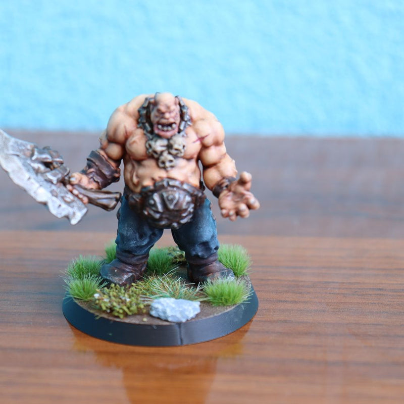 Ogre Splitter Miniature - Axe Option 1 - "The Ogre Wars" - Only-Games