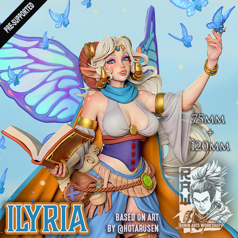 Ilyria - Satyr PinUp - STL only - Only-Games