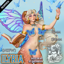 Ilyria - Satyr PinUp - NSFW version - STL only - Only-Games