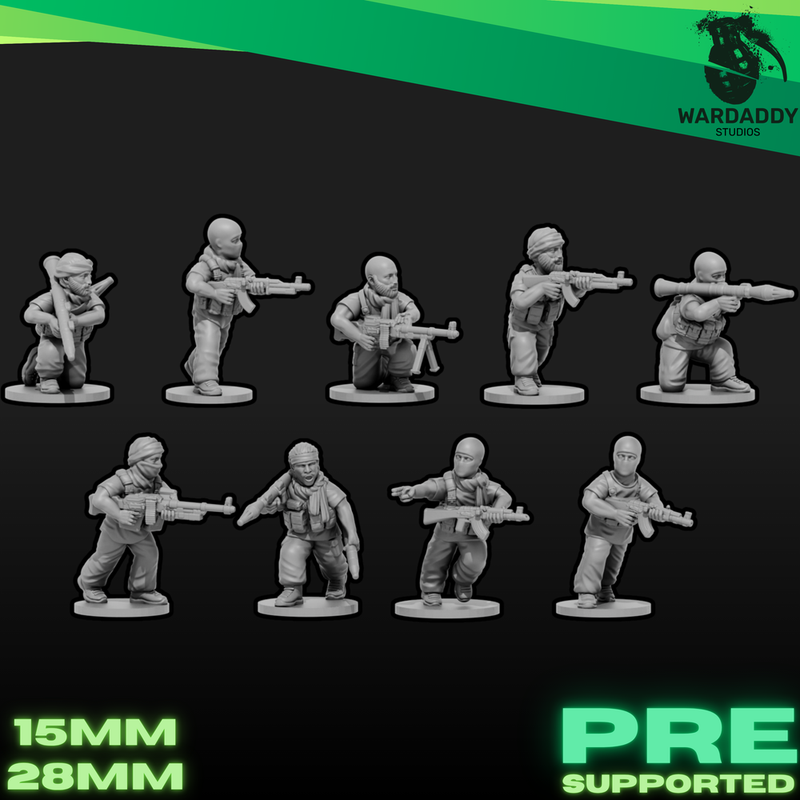 Modern Middle Eastern Insurgents Weapons Group (28mm)