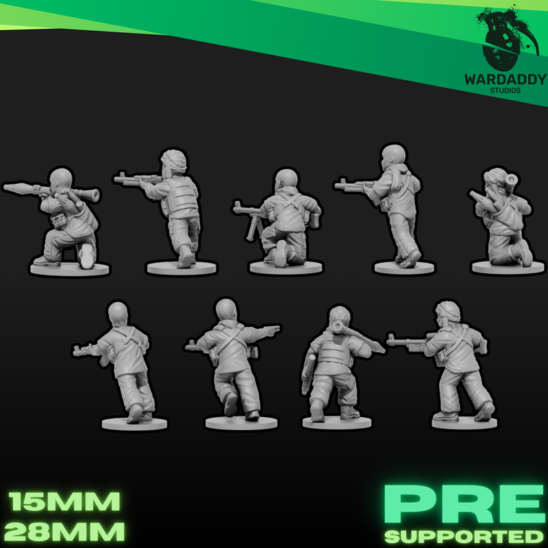 Modern Middle Eastern Insurgents Weapons Group (28mm)