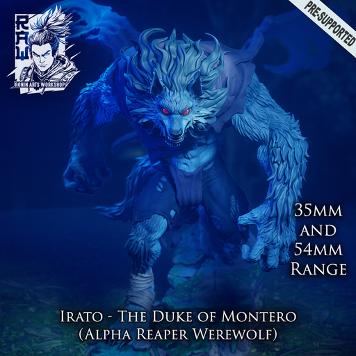 Irato - Alpha Reaper Werewolf - STL only - Only-Games
