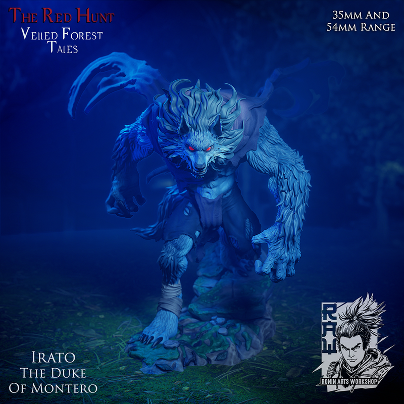 Irato - Alpha Reaper Werewolf - STL only - Only-Games