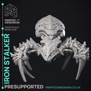 Iron Stalker - Construct -  PRESUPPORTED - Illustrated and Stats - 32mm scale