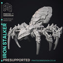 Iron Stalker - Construct -  PRESUPPORTED - Illustrated and Stats - 32mm scale