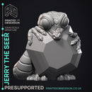 Jerry The Seer - Almighty powerful creature -  PRESUPPORTED - Illustrated and Stats - 32mm scale