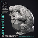 Jerry The Seer - Almighty powerful creature -  PRESUPPORTED - Illustrated and Stats - 32mm scale