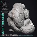 Jerry The Seer - Almighty powerful creature -  PRESUPPORTED - Illustrated and Stats - 32mm scale