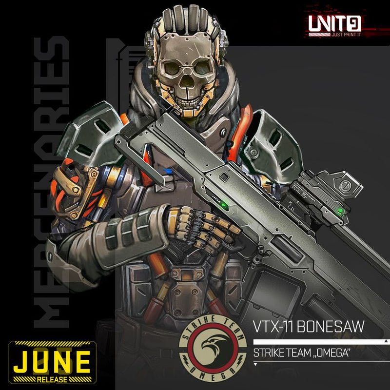 Cyberpunk - VTX-11 Bonesaw - Mercenaries Strike Team 'Omega' - Only-Games