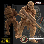 Cyberpunk - VTX-11 Bonesaw - Mercenaries Strike Team 'Omega' - Only-Games