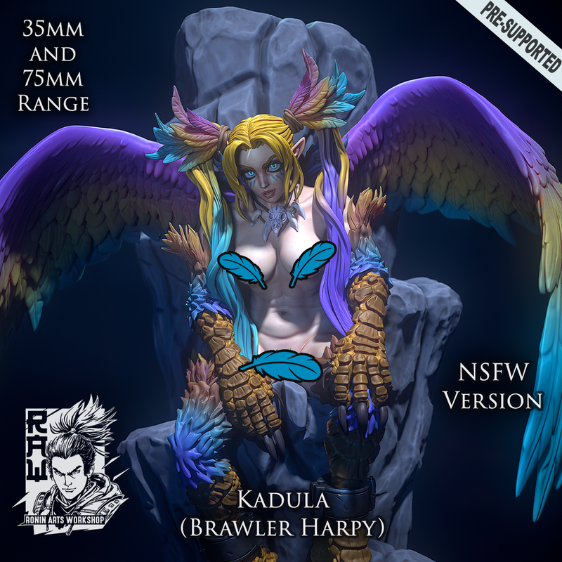 Kadula - Brawler Harpy (NSFW) True Form - Only-Games