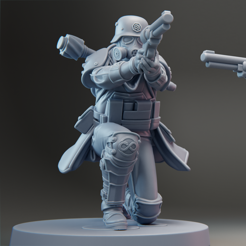 002B | Pistolman, Trench Club | ZUG 7 - Only-Games