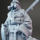 Chaplain-Attendant Vos -ZUG 7 Warband - Trench Cleric - Only-Games