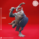 Kuo-toa - Trident - Tabletop Miniature (Pre-Supported)