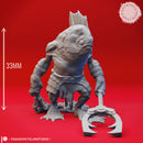 Kuo-toa - Pincer - Tabletop Miniature (Pre-Supported)