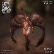 Hunter Harpy Kyrin - Pose 2 - Only-Games