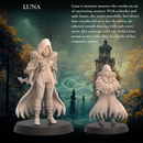 Mystic Assassin Rogue Luna -Assassin Mystic Rogue Daggers - 32mm - Heroic scale