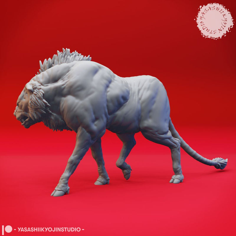 Leucrotta - Tabletop Miniature (Pre-Supported)