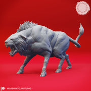 Agro Leucrotta - Tabletop Miniature (Pre-Supported) - Only-Games