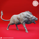 Agro Leucrotta - Tabletop Miniature (Pre-Supported)