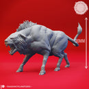 Agro Leucrotta - Tabletop Miniature (Pre-Supported)