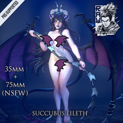 Succubus Lileth (NSFW) - STL only - Only-Games
