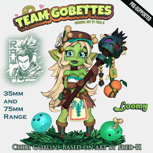 Chibi Goblin - Loomy - STL only - Only-Games