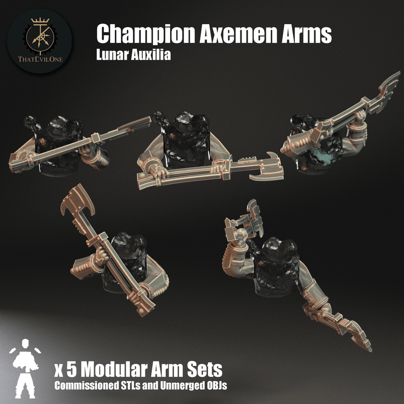Champion Axemen Arms - Only-Games