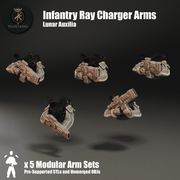 Infantry Ray Chargers Arms - Only-Games