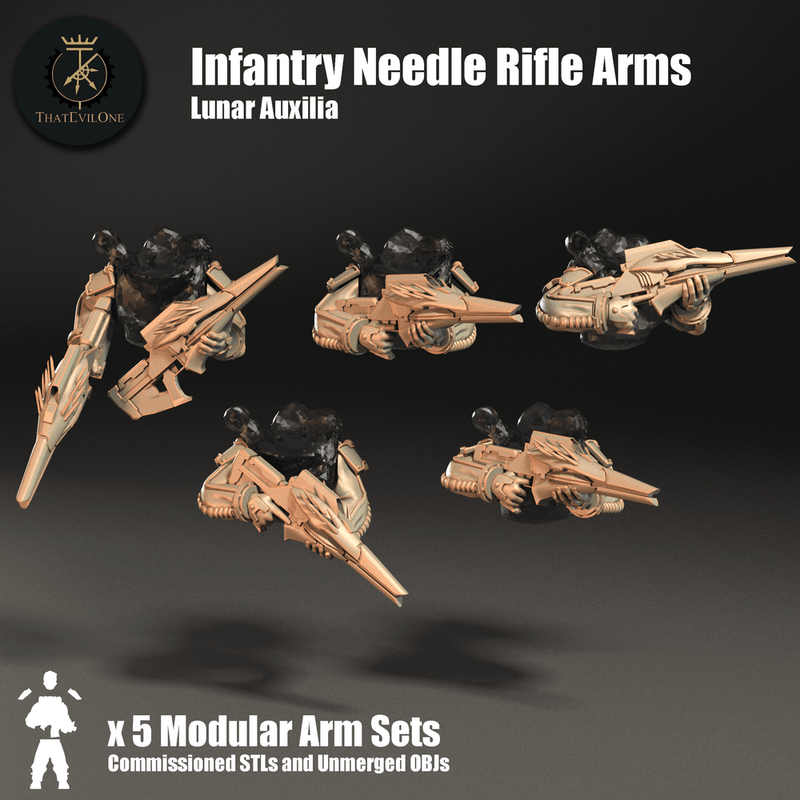 Infantry Needle Rifle Arms - Only-Games