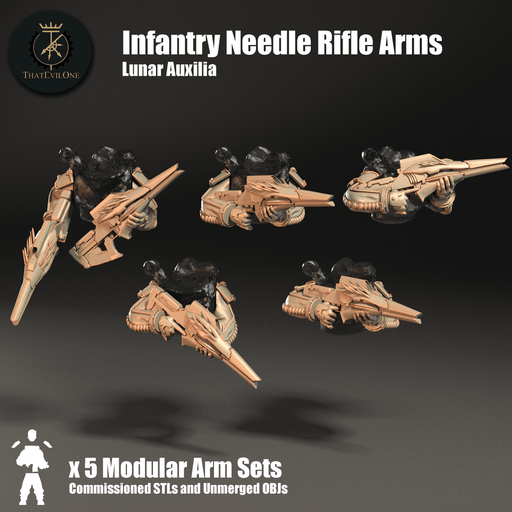 Infantry Needle Rifle Arms - Only-Games