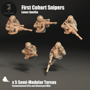Lunar Auxilia First Cohort Sniper Torsos - Commissioned - Only-Games