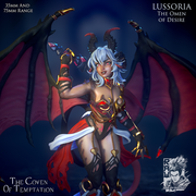 Succubus Lussoria (NSFW) - STL only - Only-Games