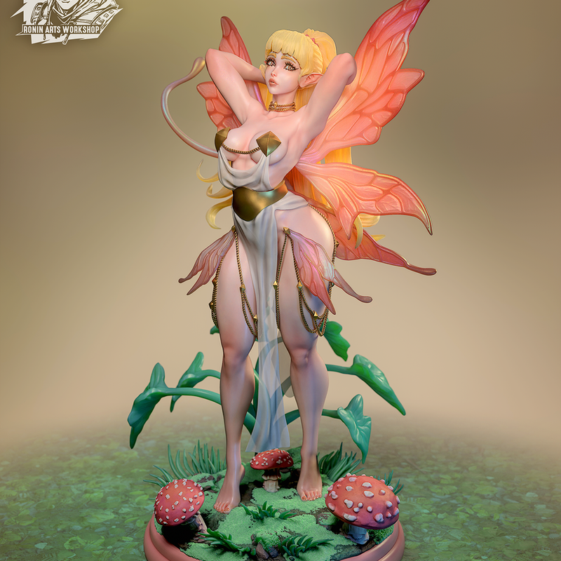 Lynetta - Fairy Pin-Up (75mm and 120mm) NSFW - STL only - Only-Games